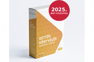 Nonprofit kettős könyvelés 2025. évi módosítása