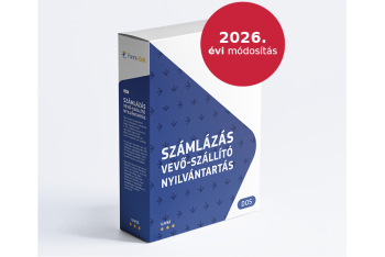 Számlázás (UJVSZ) 2026. évi módosítása