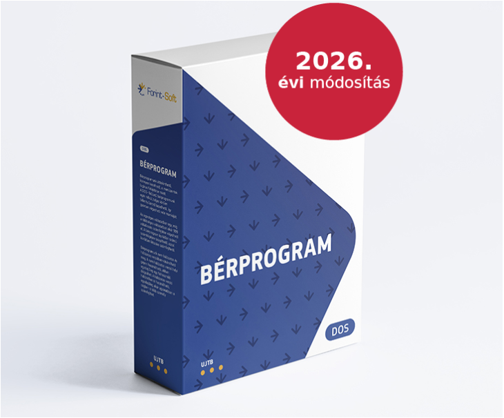 Bérprogram (DOS) 2026. évi módosítása