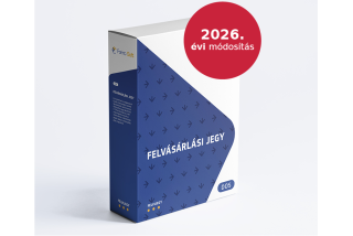 Felvásárlási jegy 2026. évi módosítása