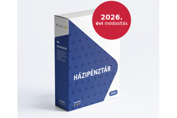 Házipénztár program 2026. évi módosítása