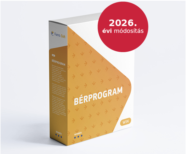 Bérprogram (Win) 2026. évi módosítása