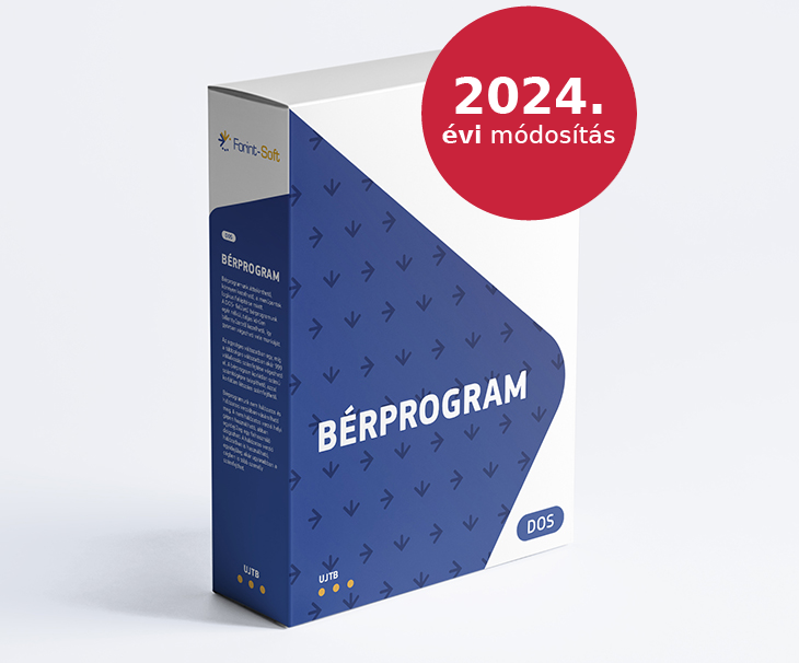 Bérprogram (DOS) 2024. évi módosítása
