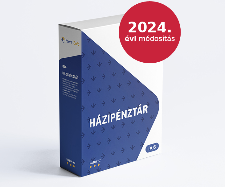 Házipénztár program 2024. évi módosítása