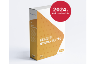 Készlet 3. modul 2024. évi módosítása