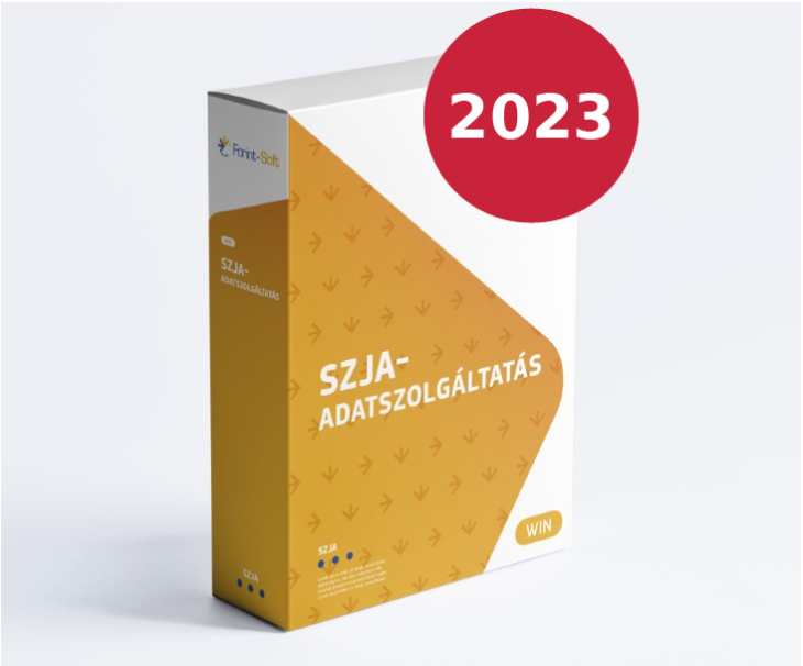 SZJA-adatszolgáltatás 2023 modul (Win)