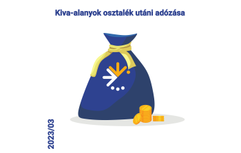 2023/03 Kiva-alanyok osztalék utáni adózása