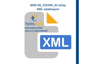 Folyamatos keresőképtelenség EB_FOLYKK_01 XML Forint-Soft bérprogramokból