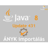 ÁNYK importálás Java 8 Update 431 mellett