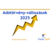 2024/08 Adótörvény-változások 2025-ben