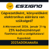 Microsec e-Szignó kedvezmény
