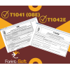 T1041 (08E) és T1042E nyomtatványok