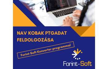 NAV KOBAK PTGADAT pénztárgépi adatok feldolgozása Konverter programmal NAV KOBAK PTGADAT pénztárgépi adatok feldolgozása Konverter programmal