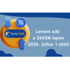 Levont adó a 2665M lapon 2026. július 1-jétől