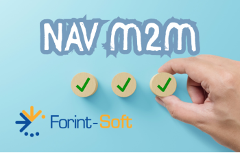 Újabb programunkban érhető el a NAV M2M-funkció